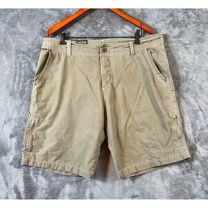 Kuhl Crag Series Shorts Mens 38 10.5" Inseam Brown Outdoor Hiking Cargo Utility